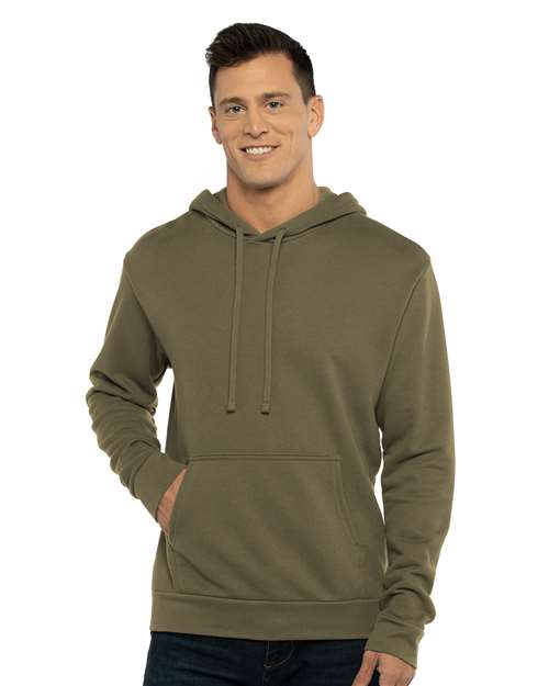 Next Level Unisex Laguna Sueded Hoodie Sweatshirt - 9304 Military Green