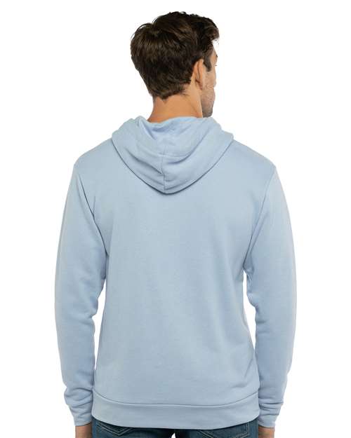 Next Level Unisex Laguna Sueded Hoodie Sweatshirt - 9304 Stonewash Denim