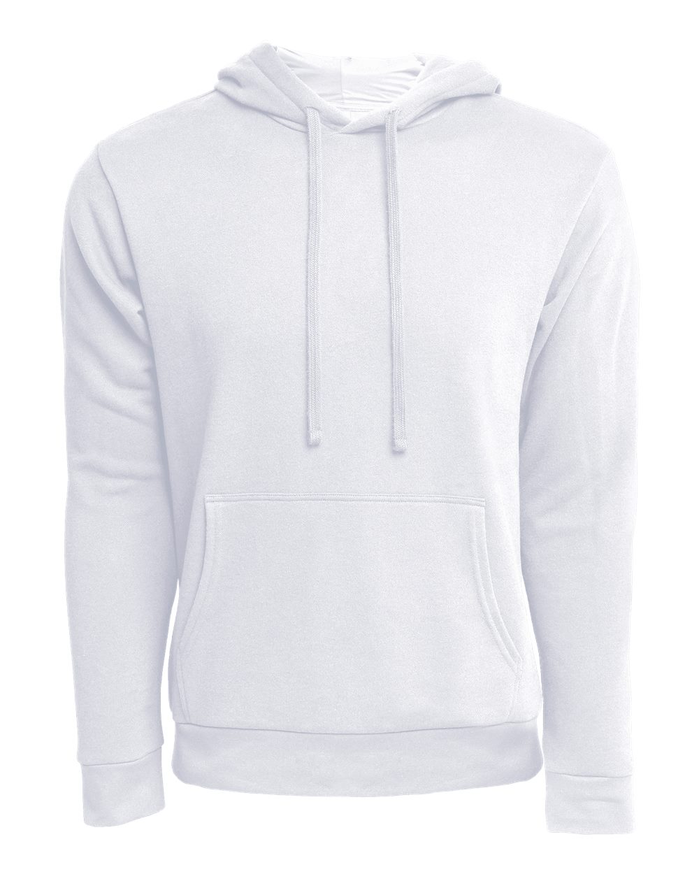Next Level Unisex Laguna Sueded Hoodie Sweatshirt - 9304 White