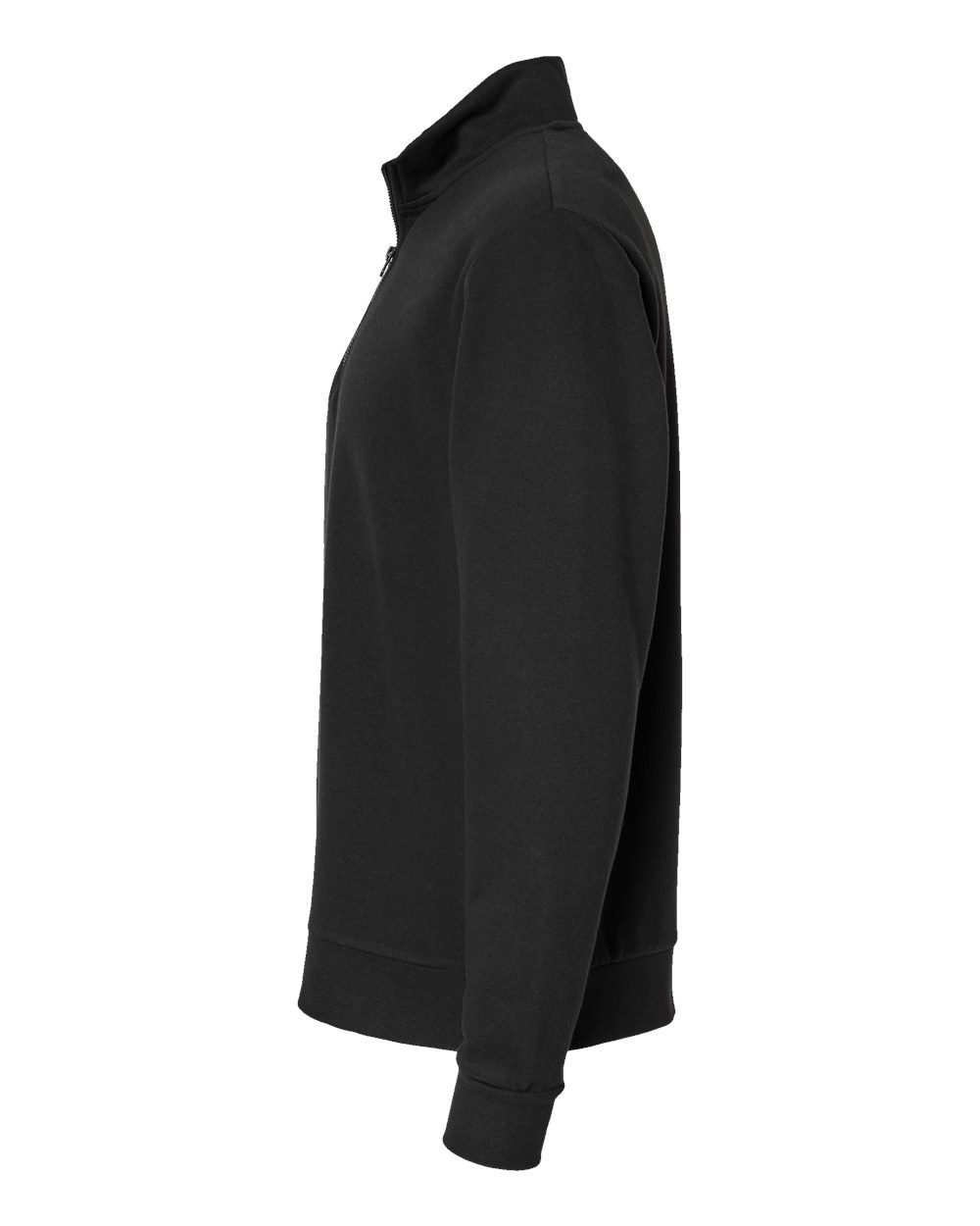 Next Level Unisex Fleece Quarter-Zip Pullover - 9643 Black