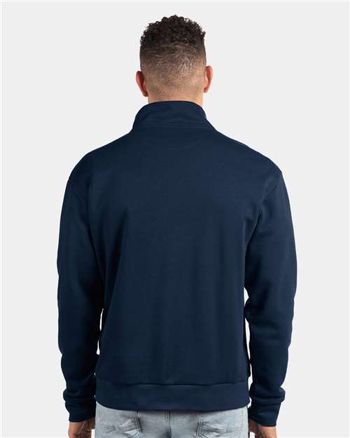 Next Level Unisex Fleece Quarter-Zip Pullover - 9643 Midnight Navy