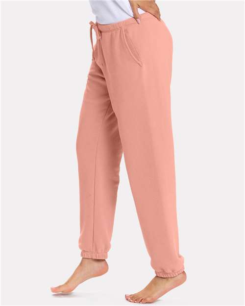 Next Level Women's Laguna Sueded Sweatpants - 9884 Desert Pink