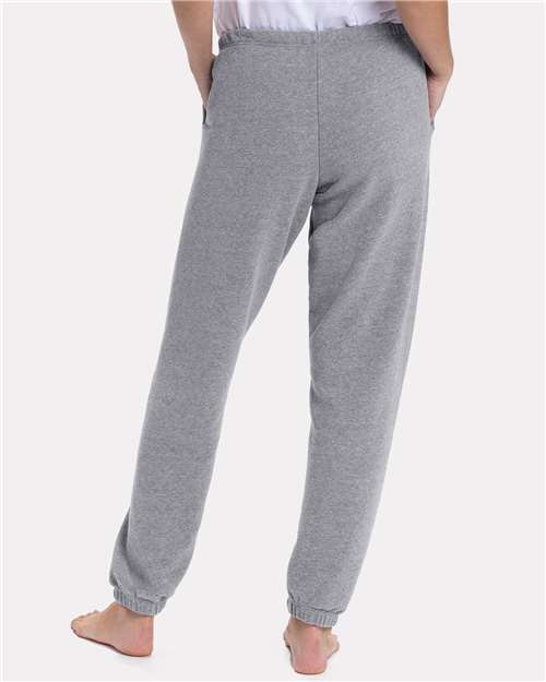Next Level Women's Laguna Sueded Sweatpants - 9884 Heather Grey