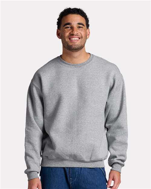 JERZEES Unisex Rugged Crewneck Sweatshirt - C12MR Athletic Heather