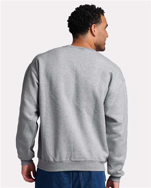JERZEES Unisex Rugged Crewneck Sweatshirt - C12MR Athletic Heather