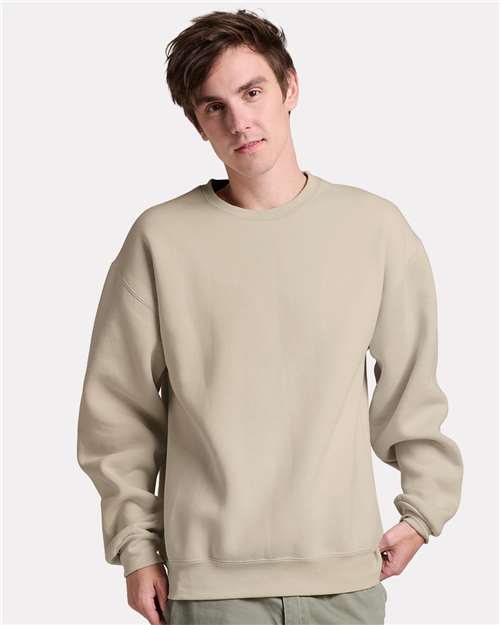 JERZEES Unisex Rugged Crewneck Sweatshirt - C12MR Putty
