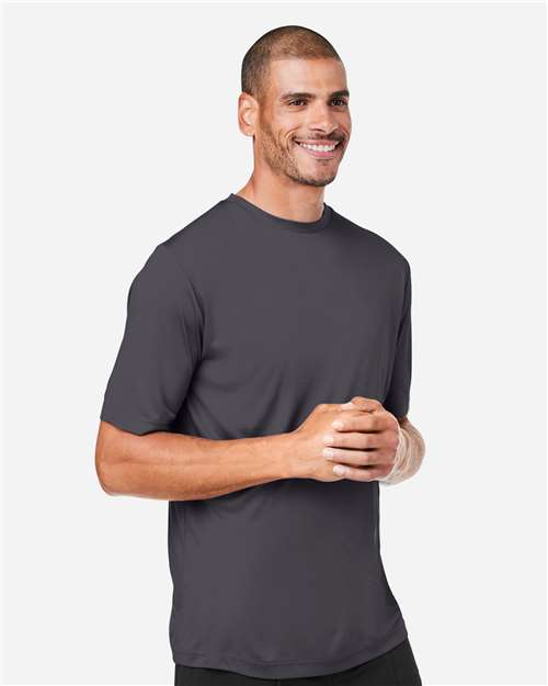 Core365 Unisex Capital Performance T-Shirt - CE10 Carbon