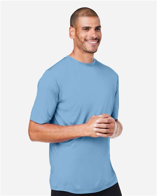 Core365 Unisex Capital Performance T-Shirt - CE10 Columbia Blue