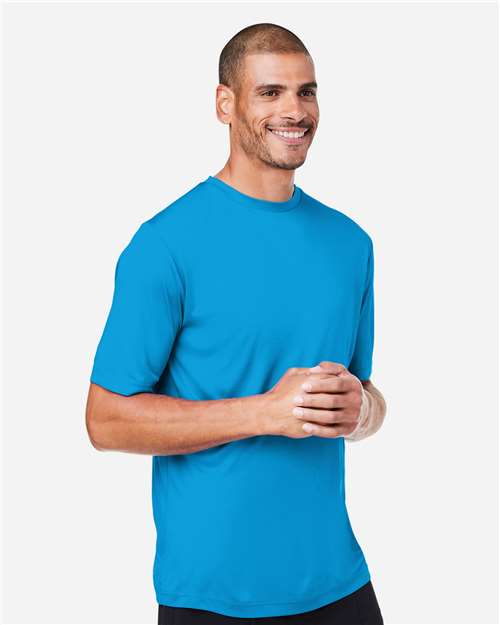 Core365 Unisex Capital Performance T-Shirt - CE10 Electric Blue