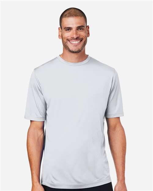 Core365 Unisex Capital Performance T-Shirt - CE10 Platinum