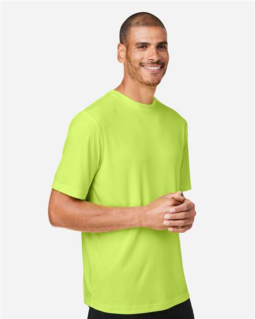 Core365 Unisex Capital Performance T-Shirt - CE10 Safety Yellow
