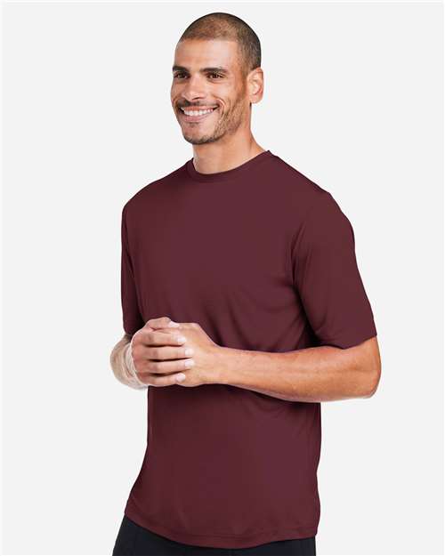 Core365 Unisex Capital Performance T-Shirt - CE10 Burgundy