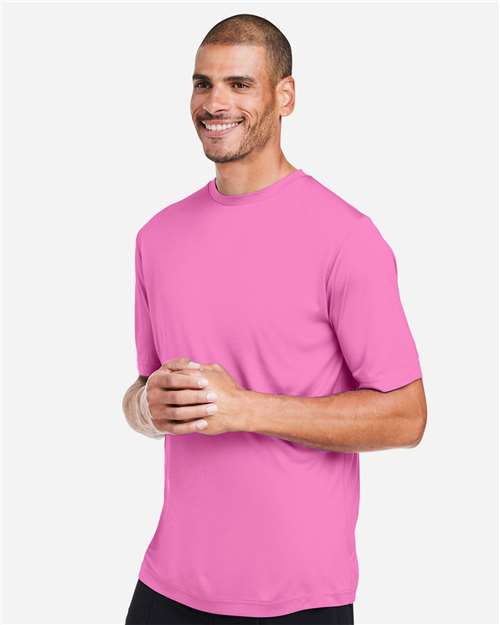 Core365 Unisex Capital Performance T-Shirt - CE10 Charity Pink