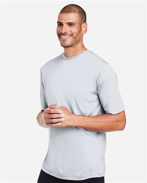 Core365 Unisex Capital Performance T-Shirt - CE10 Platinum