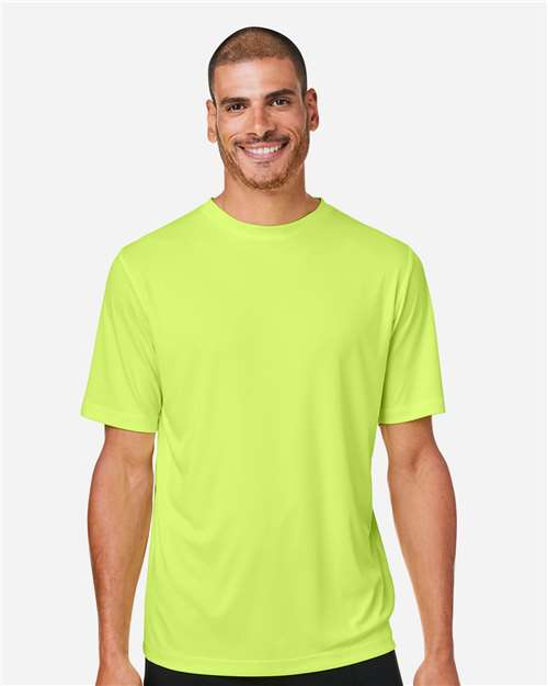 Core365 Unisex Capital Performance T-Shirt - CE10 Safety Yellow