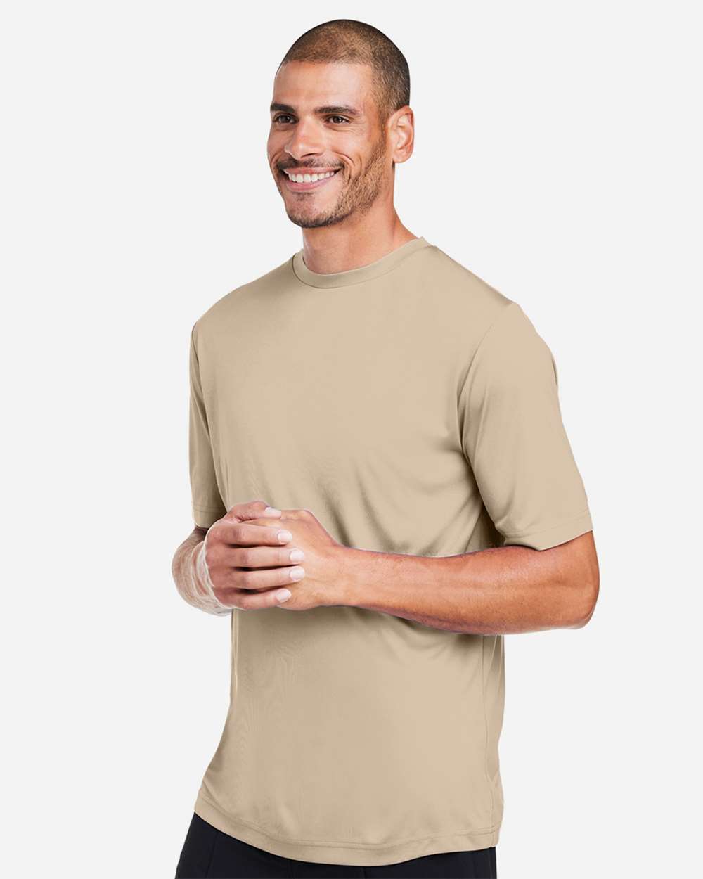 Core365 Unisex Capital Performance T-Shirt - CE10 Stone