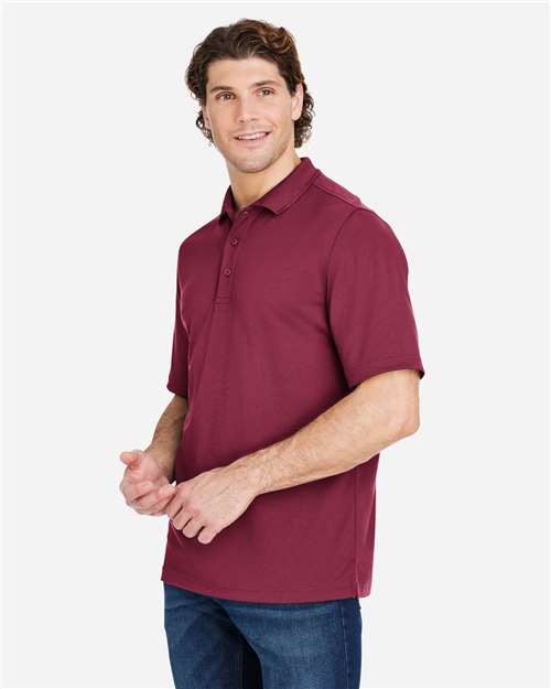 Core365 Men's Market Snag Protect Mesh Polo - CE104 Burgundy