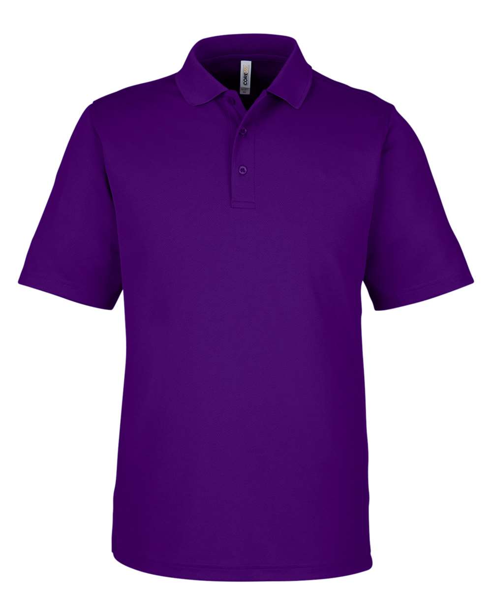Core365 Men's Market Snag Protect Mesh Polo - CE104 Campus Purple