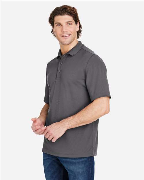 Core365 Men's Market Snag Protect Mesh Polo - CE104 Carbon