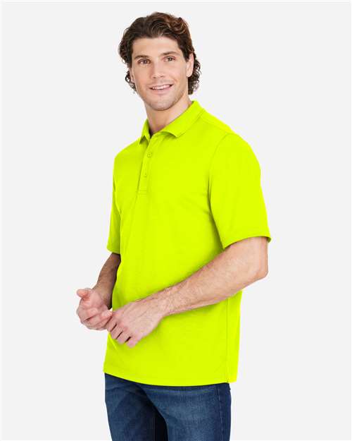 Core365 Men's Market Snag Protect Mesh Polo - CE104 Safety Yellow