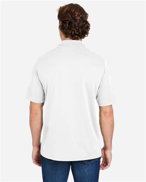 Core365 Men's Market Snag Protect Mesh Polo - CE104 White