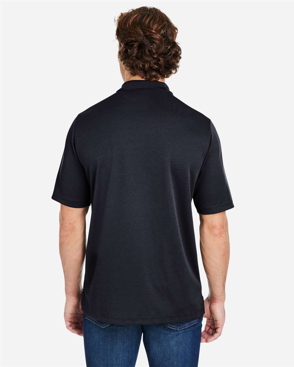 Core365 Men's Market Snag Protect Mesh Polo - CE104 Black