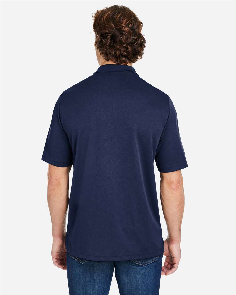 Core365 Men's Market Snag Protect Mesh Polo - CE104 Classic Navy