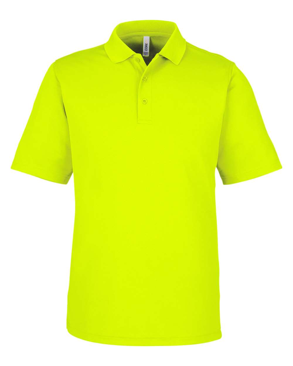 Core365 Men's Market Snag Protect Mesh Polo - CE104 Safety Yellow