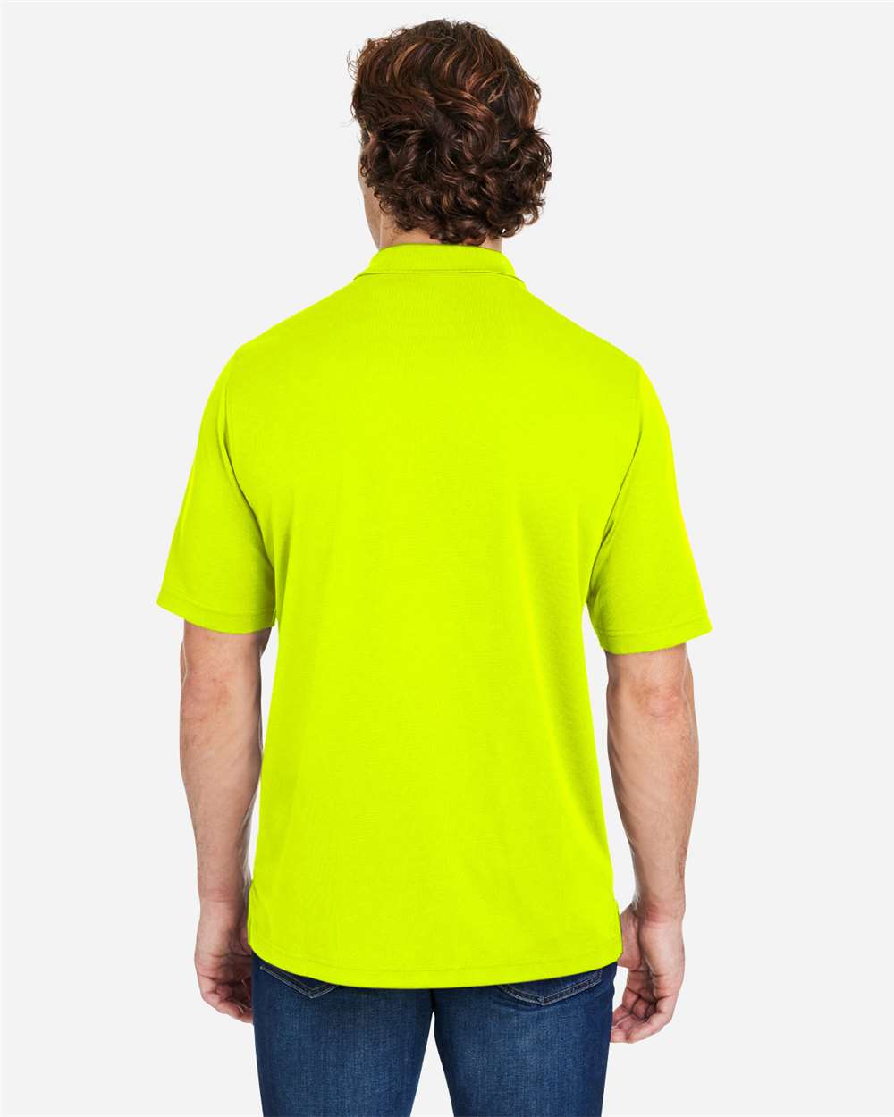 Core365 Men's Market Snag Protect Mesh Polo - CE104 Safety Yellow
