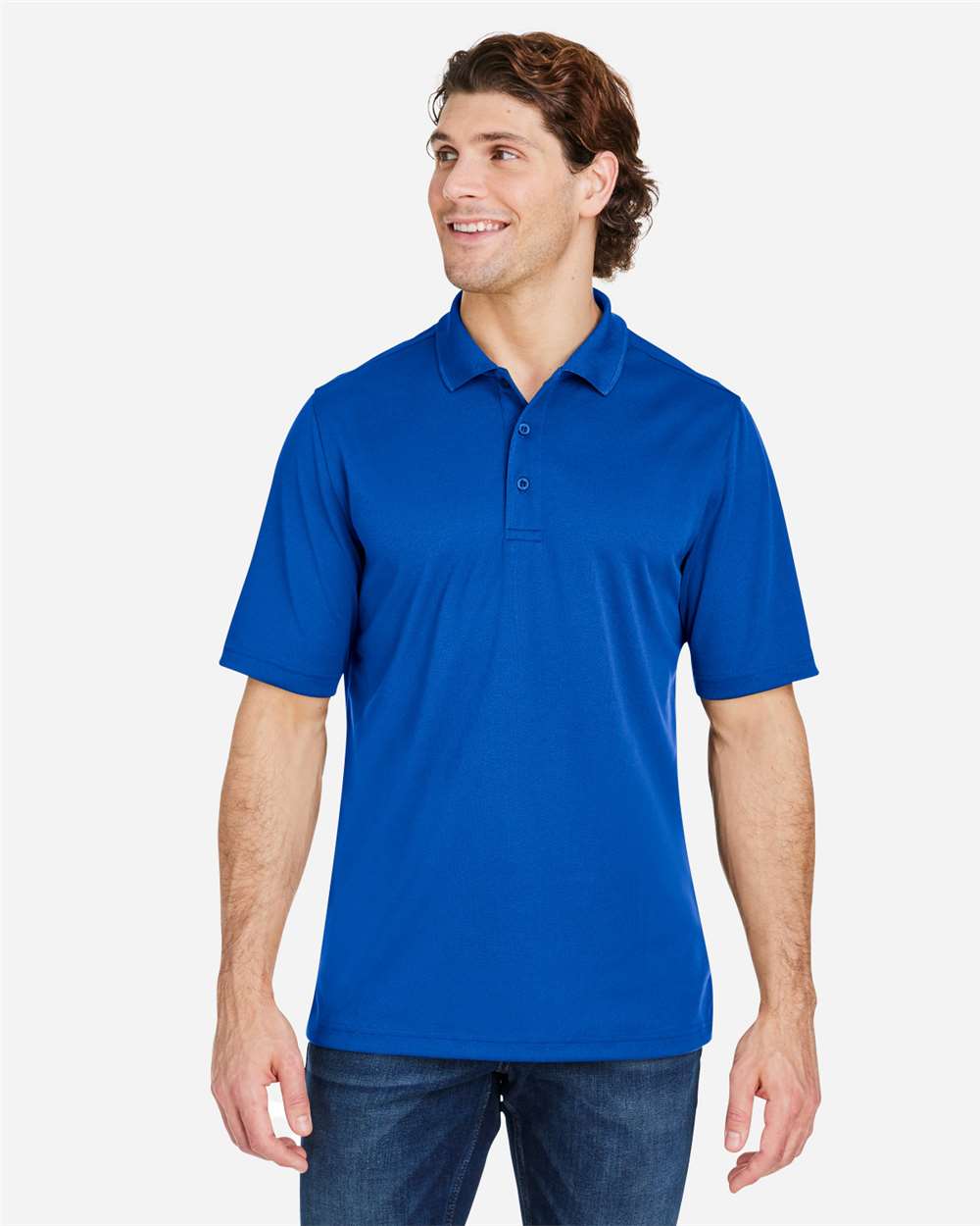 Core365 Men's Market Snag Protect Mesh Polo - CE104 True Royal