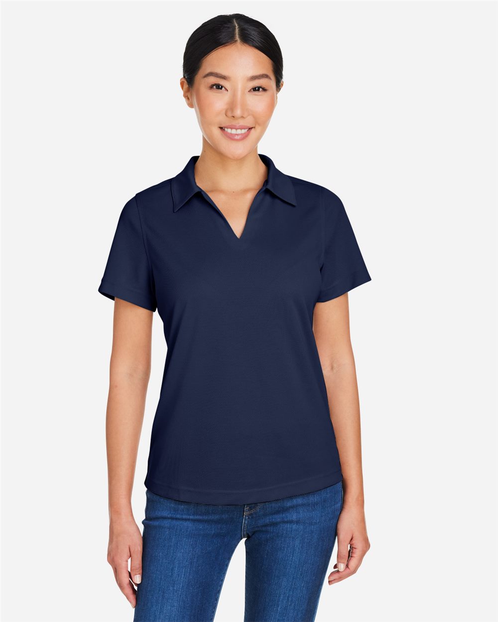 Devon & Jones Women's Market Snag Protect Mesh Polo - CE104W