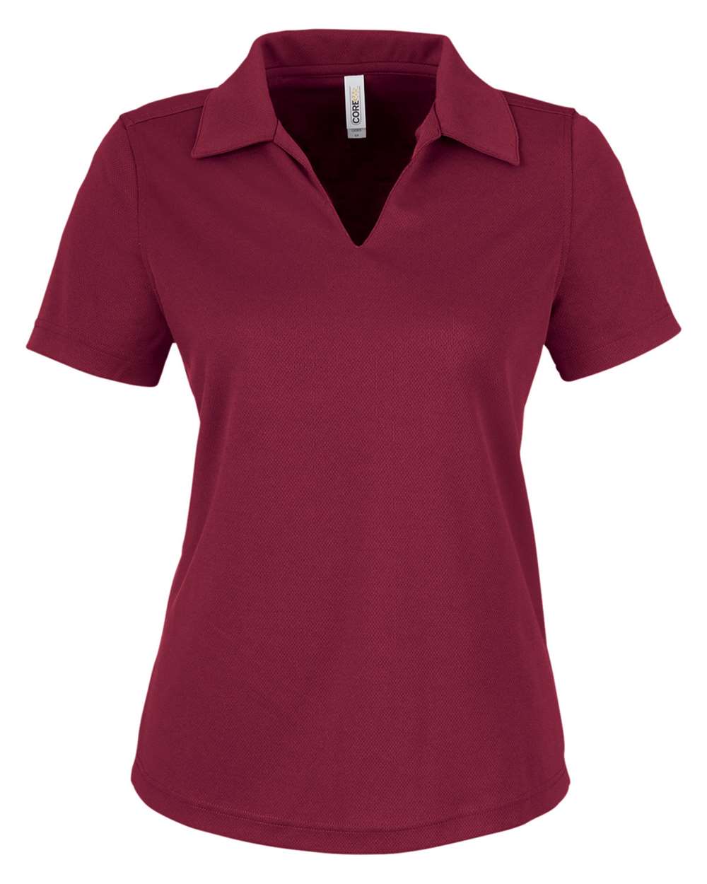 Core365 Women's Market Snag Protect Mesh Polo - CE104W Burgundy