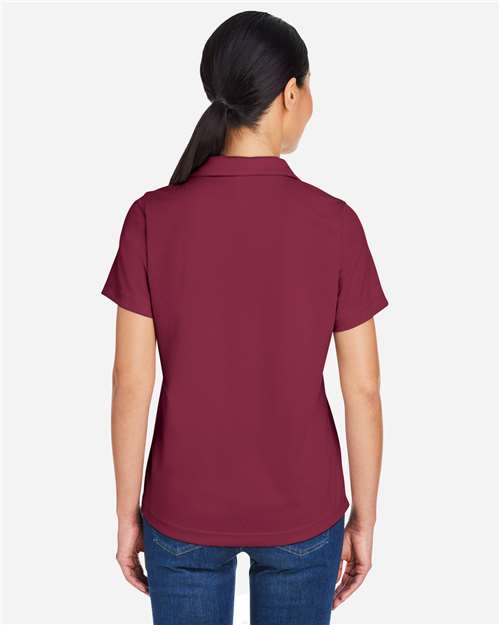 Core365 Women's Market Snag Protect Mesh Polo - CE104W Burgundy
