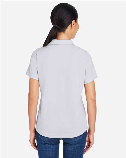 Core365 Women's Market Snag Protect Mesh Polo - CE104W Platinum