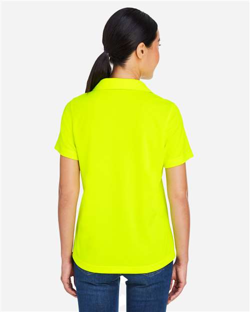 Core365 Women's Market Snag Protect Mesh Polo - CE104W Safety Yellow