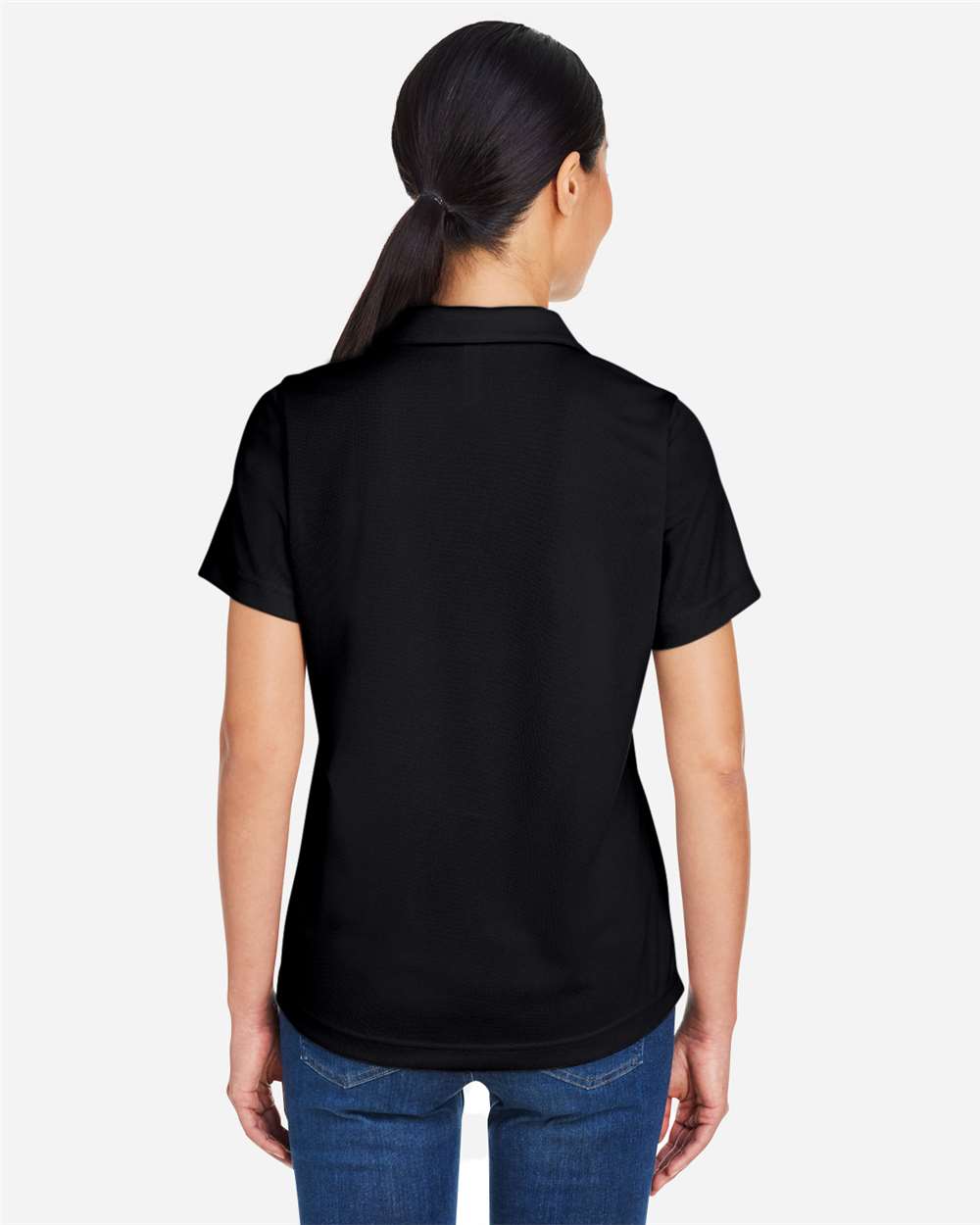 Core365 Women's Market Snag Protect Mesh Polo - CE104W Black