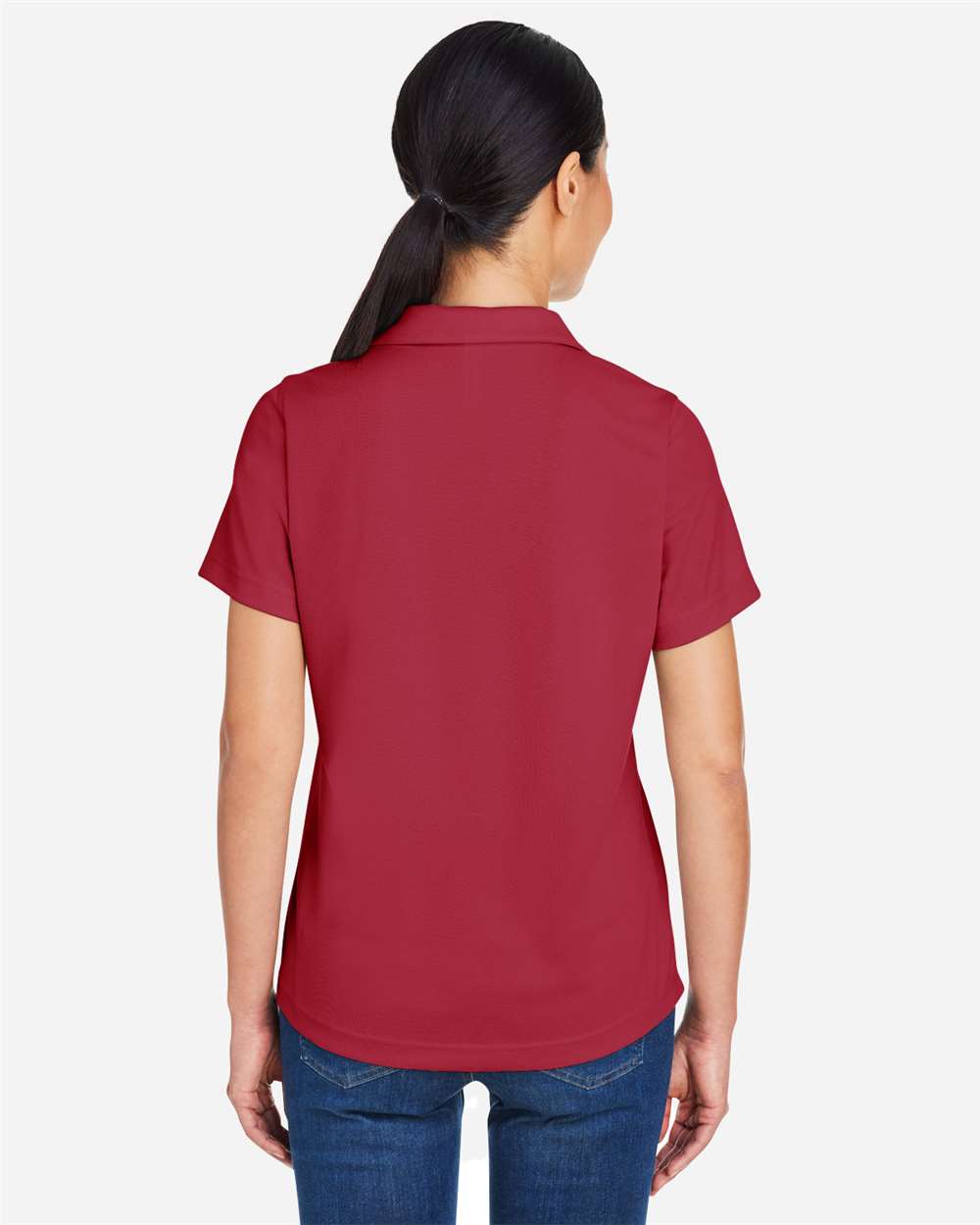 Core365 Women's Market Snag Protect Mesh Polo - CE104W Classic Red
