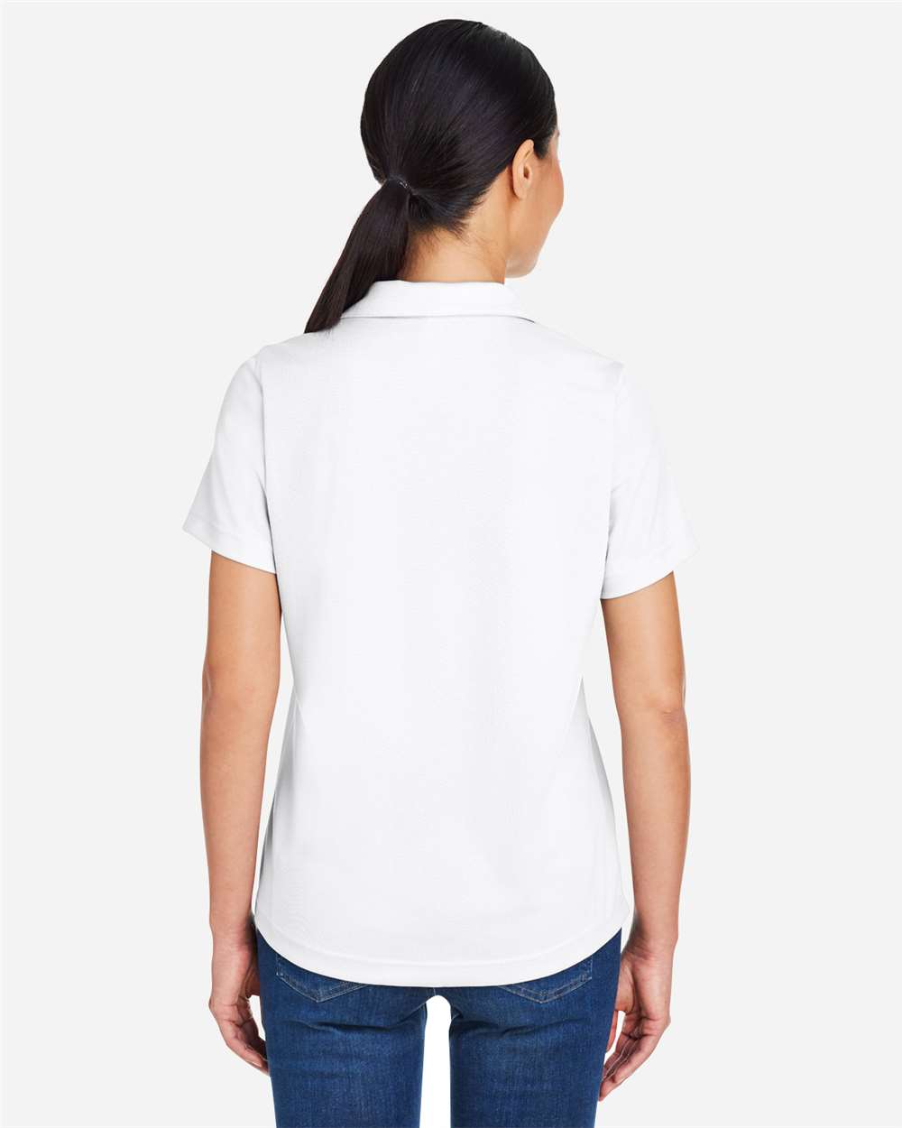 Core365 Women's Market Snag Protect Mesh Polo - CE104W White