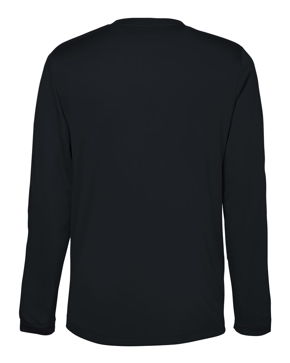 Core365 Unisex Capital Long Sleeve Performance T-Shirt - CE10L Black