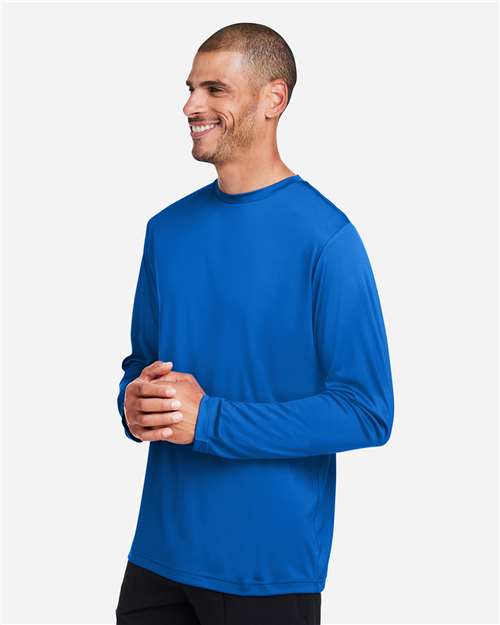 Core365 Unisex Capital Long Sleeve Performance T-Shirt - CE10L True Royal