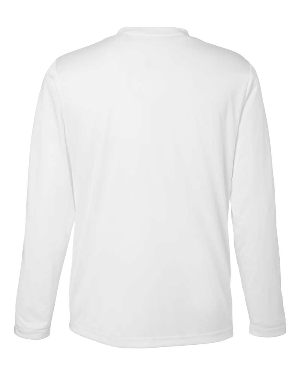 Core365 Unisex Capital Long Sleeve Performance T-Shirt - CE10L White