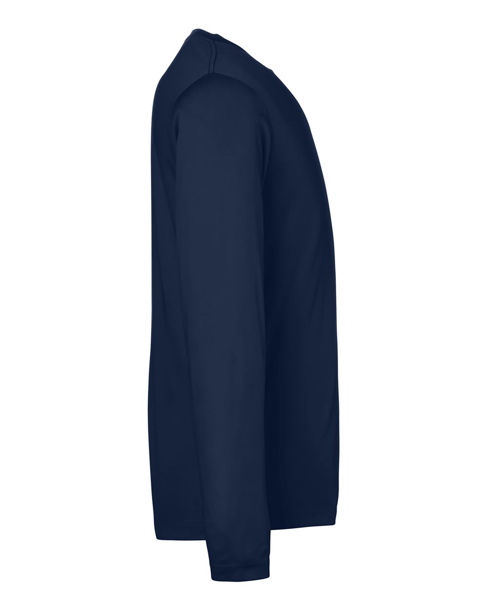 Core365 Unisex Capital Long Sleeve Performance T-Shirt - CE10L Classic Navy