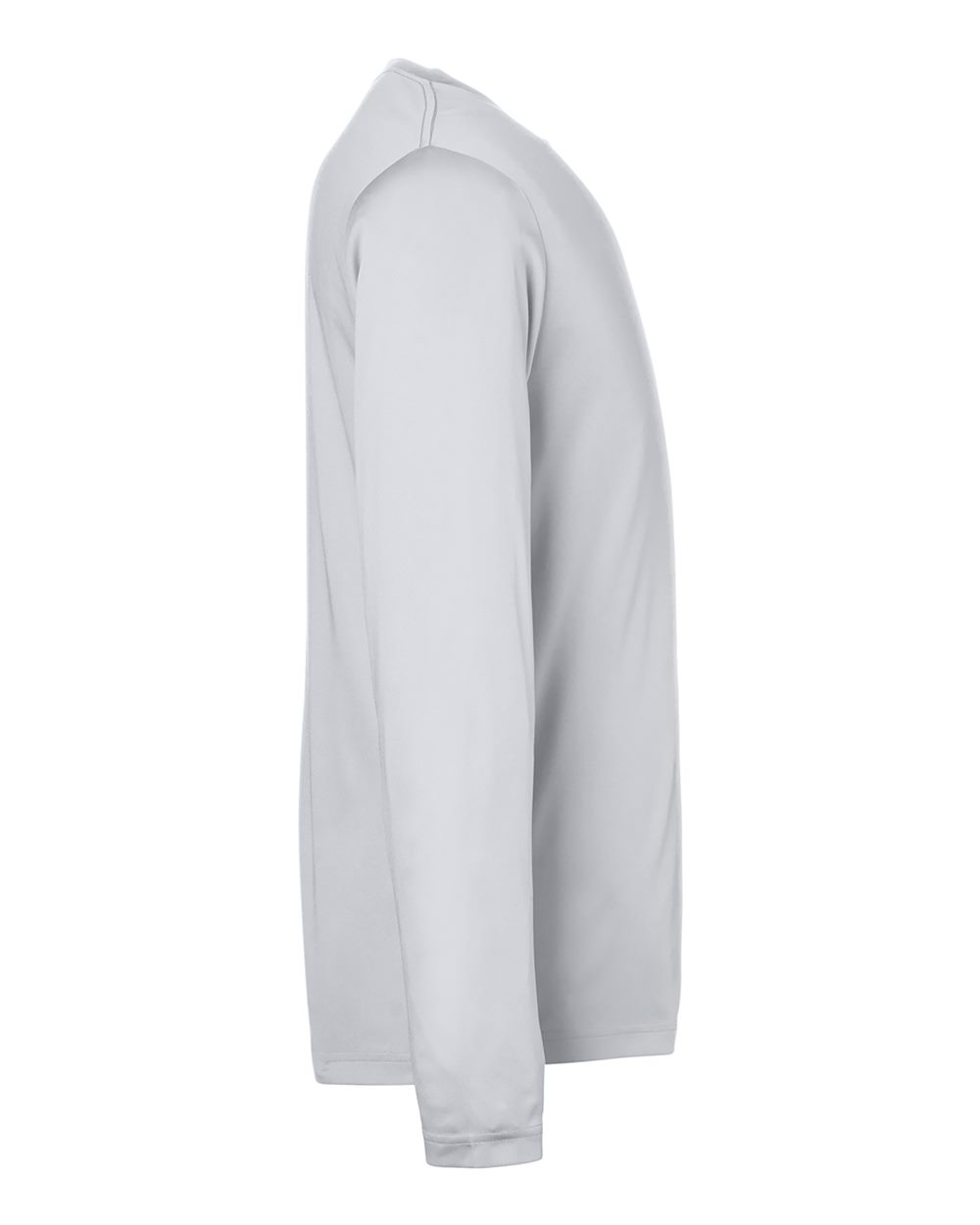 Core365 Unisex Capital Long Sleeve Performance T-Shirt - CE10L Platinum