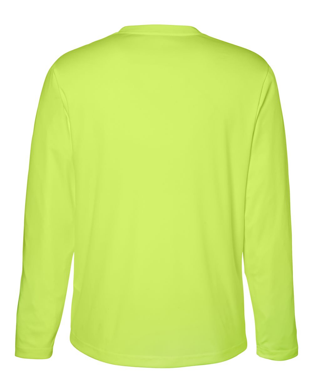 Core365 Unisex Capital Long Sleeve Performance T-Shirt - CE10L Safety Yellow