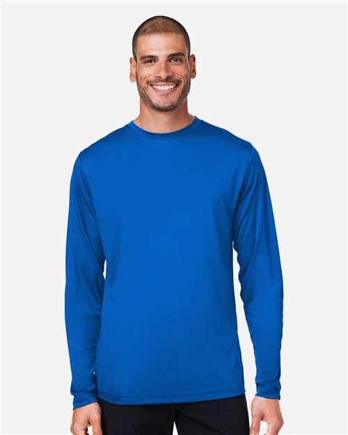 Core365 Unisex Capital Long Sleeve Performance T-Shirt - CE10L True Royal