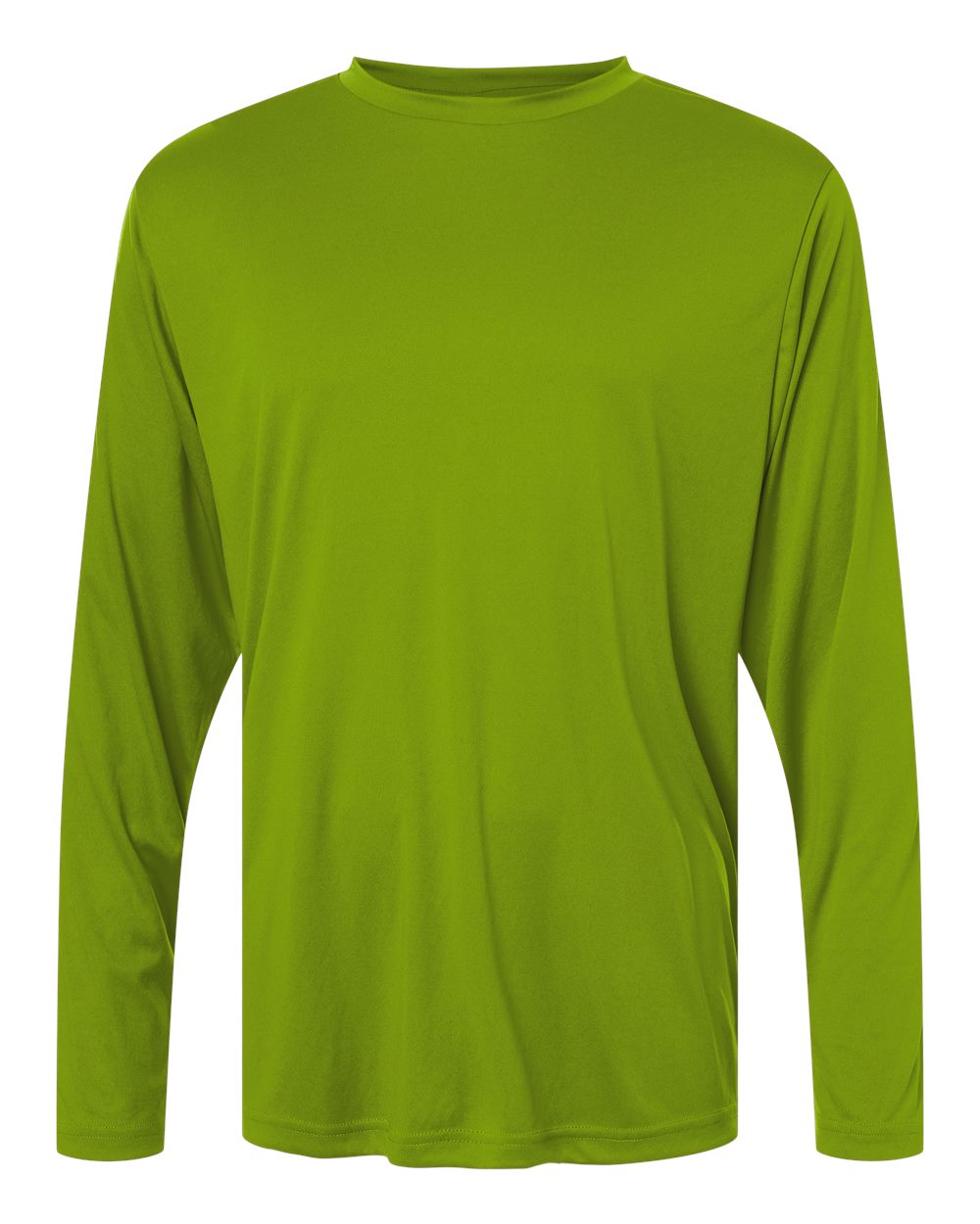 Core365 Unisex Capital Long Sleeve Performance T-Shirt - CE10L Acid Green
