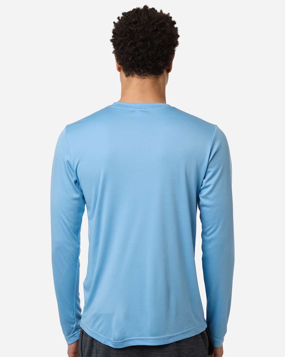 Core365 Unisex Capital Long Sleeve Performance T-Shirt - CE10L Columbia Blue