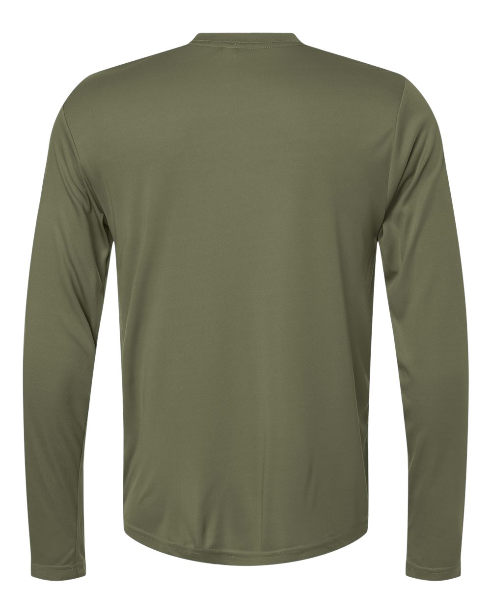 Core365 Unisex Capital Long Sleeve Performance T-Shirt - CE10L Military Green