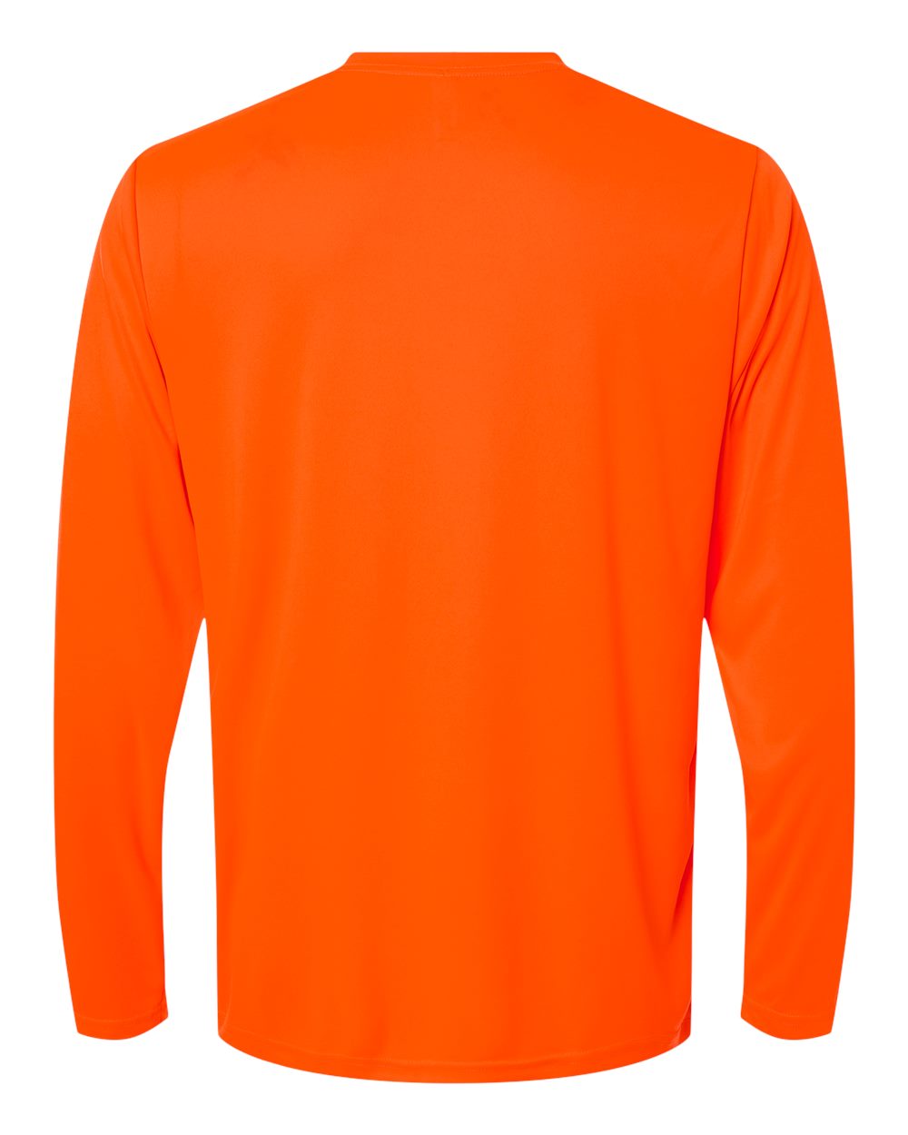 Core365 Unisex Capital Long Sleeve Performance T-Shirt - CE10L Safety Orange