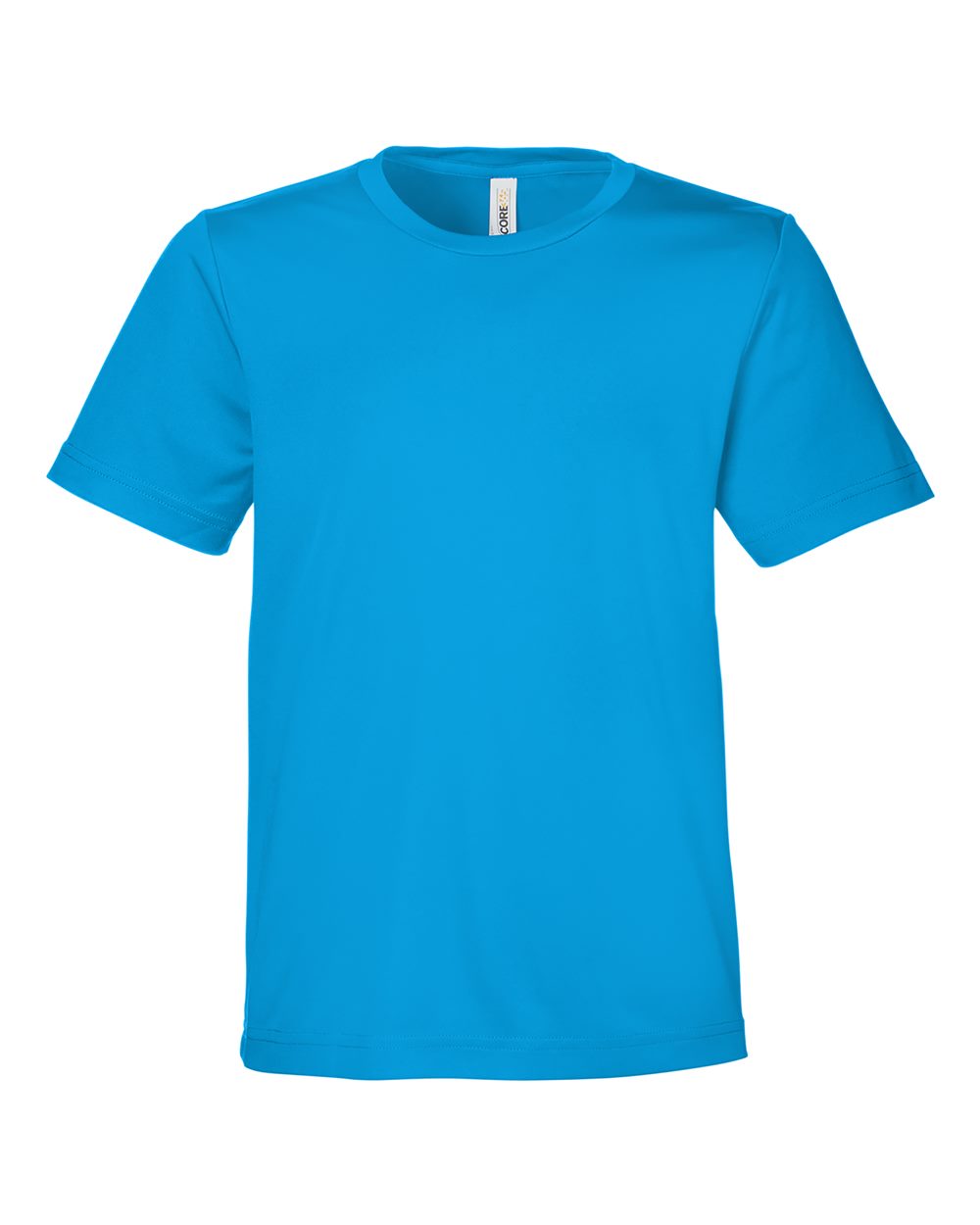 Core365 Youth Capital Performance T-Shirt - CE10Y Electric Blue